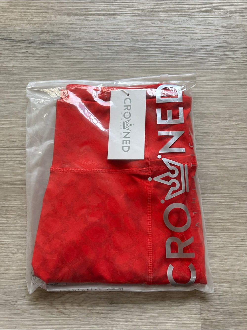 Crowned Athletics Red Arabian Nights Leggings